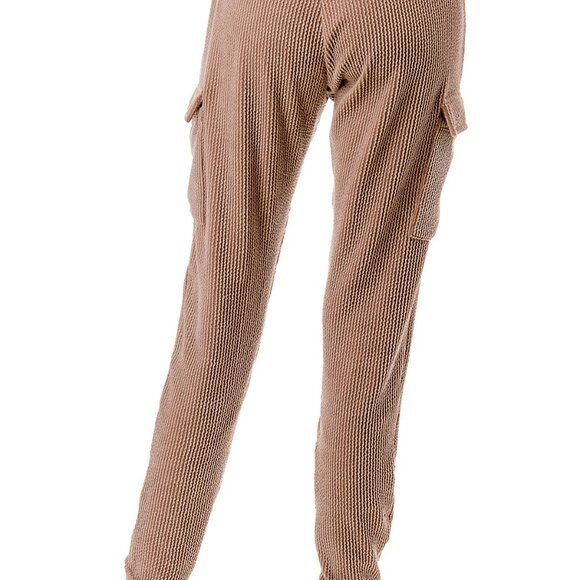 Ariella Cargo Pocket Jogger- Taupe - Picture 4 of 4